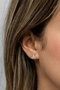 Heliophilia Silver NRZ999489 Pendientes de Plata de Ley 925 con Baño de Oro Rosa y Circonita - Accesorio Elegante y Sofisticado para Mujer